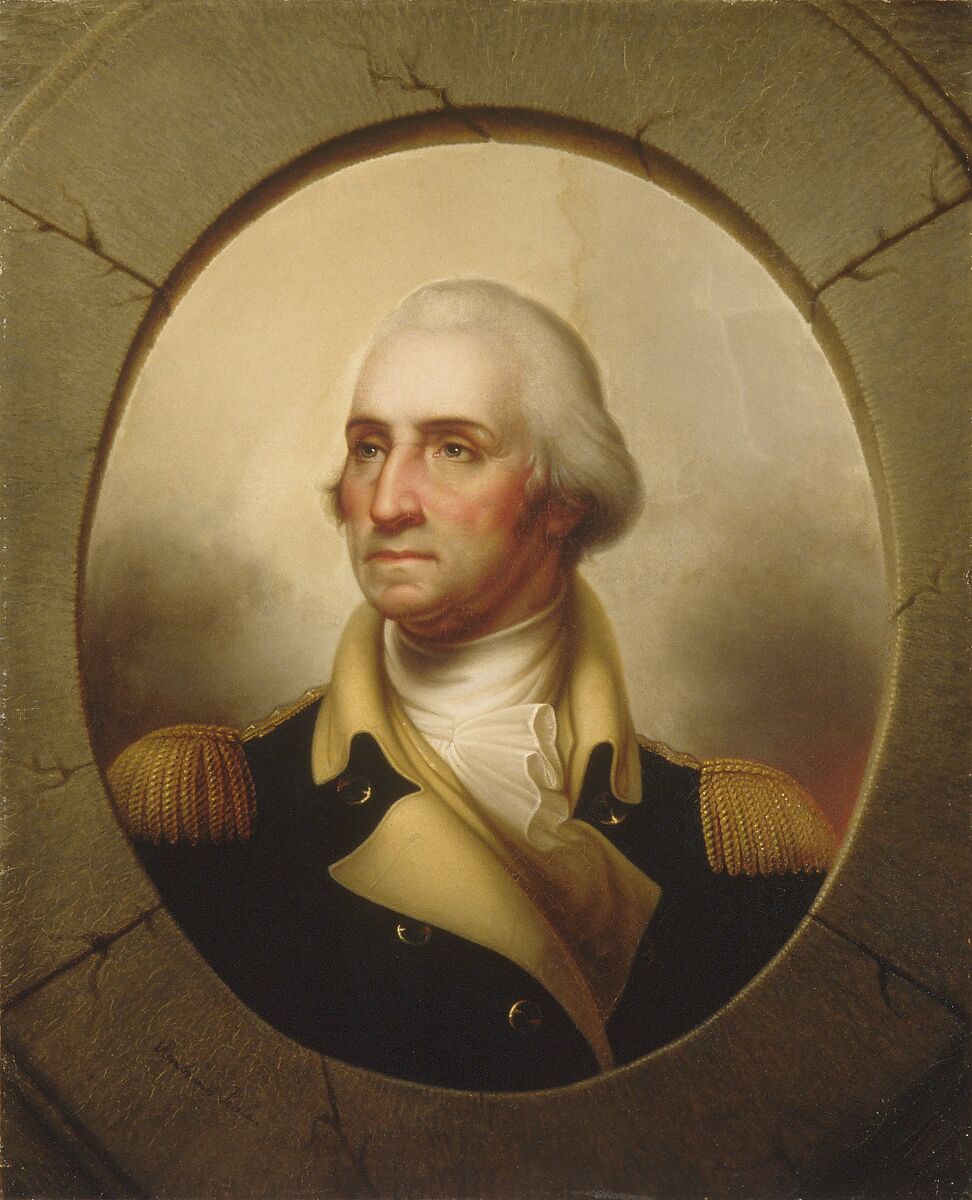 George Washington, Rembrandt Peale  American, Oil on canvas, American