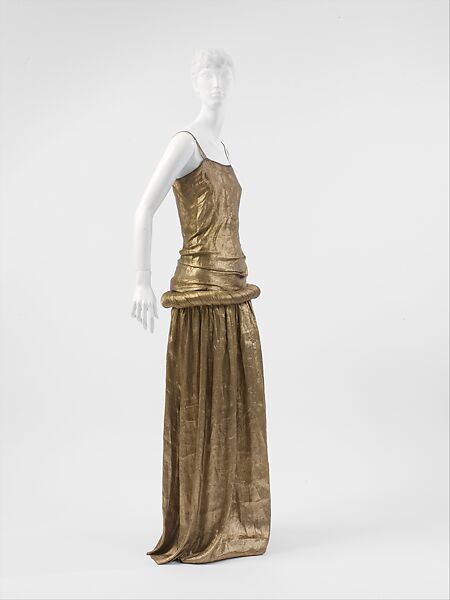 "Irudree", Paul Poiret  French, metallic, silk, French