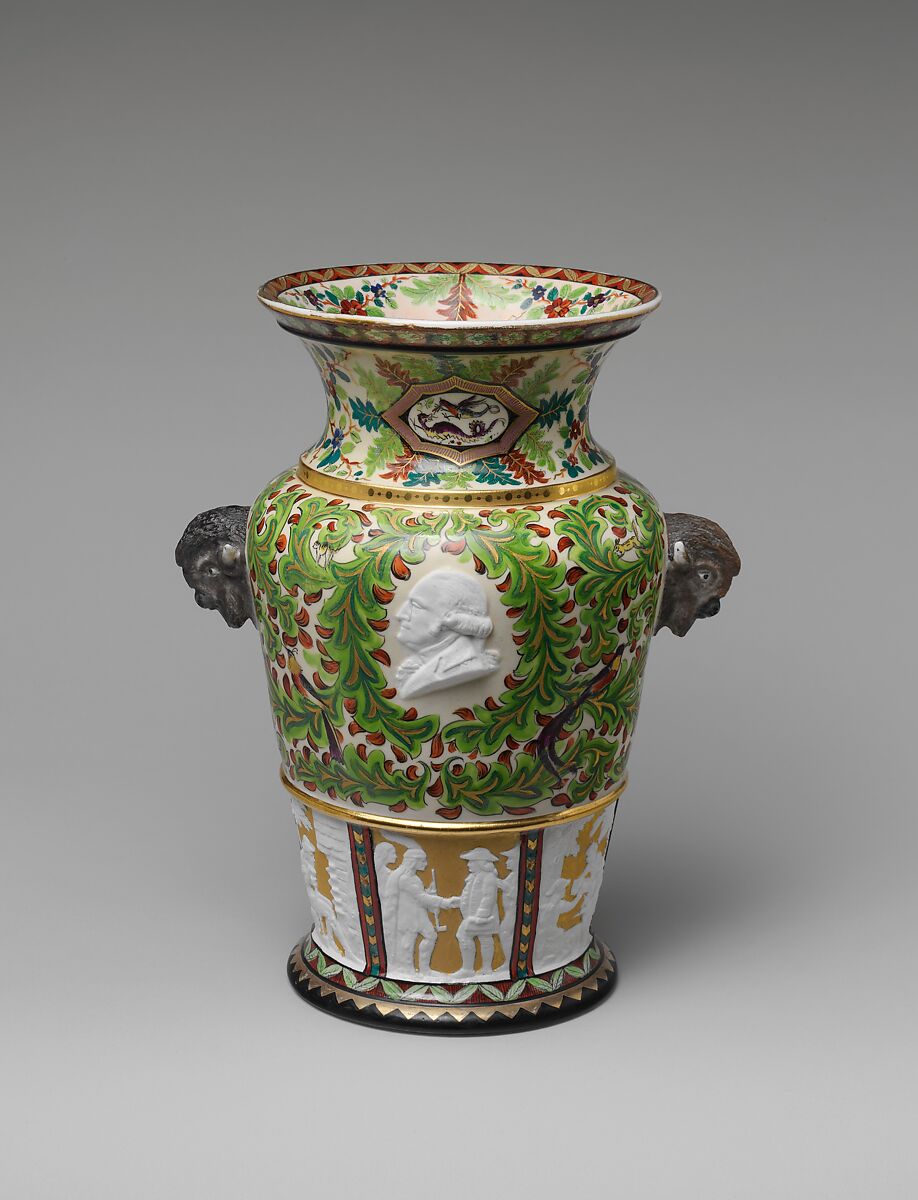 Century Vase, Karl L. H. Müller  American, Porcelain, American