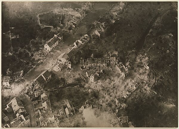 Vaux #2, After Attack, Edward J. Steichen  American, born Luxembourg, Gelatin silver print