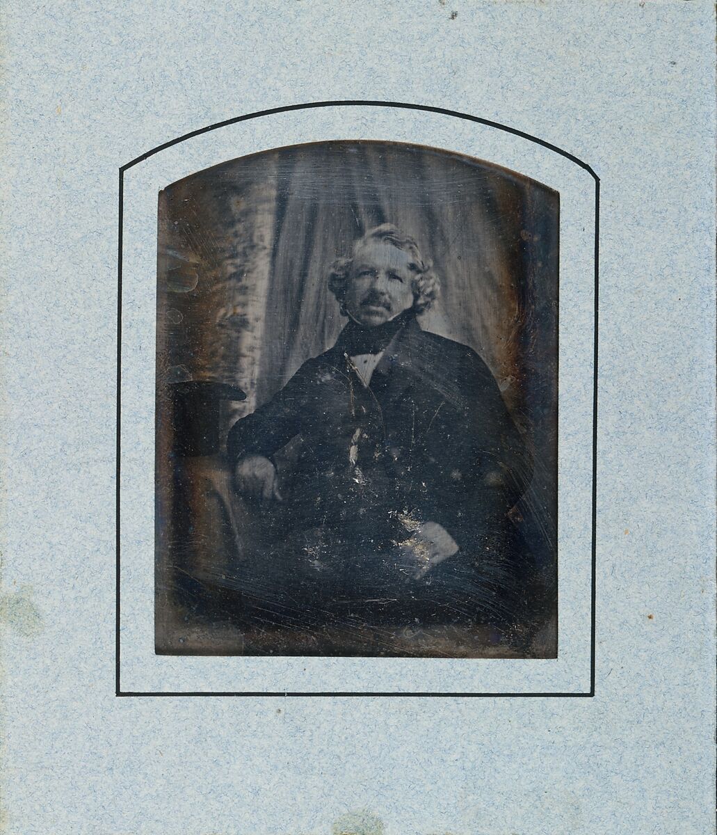 Louis-Jacques-Mandé Daguerre, Unknown, Daguerreotype