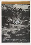 Bingham Copper Mining Pit—Utah / Reclamation Project, Robert Smithson  American, Photostat and plastic overlay with wax pencil