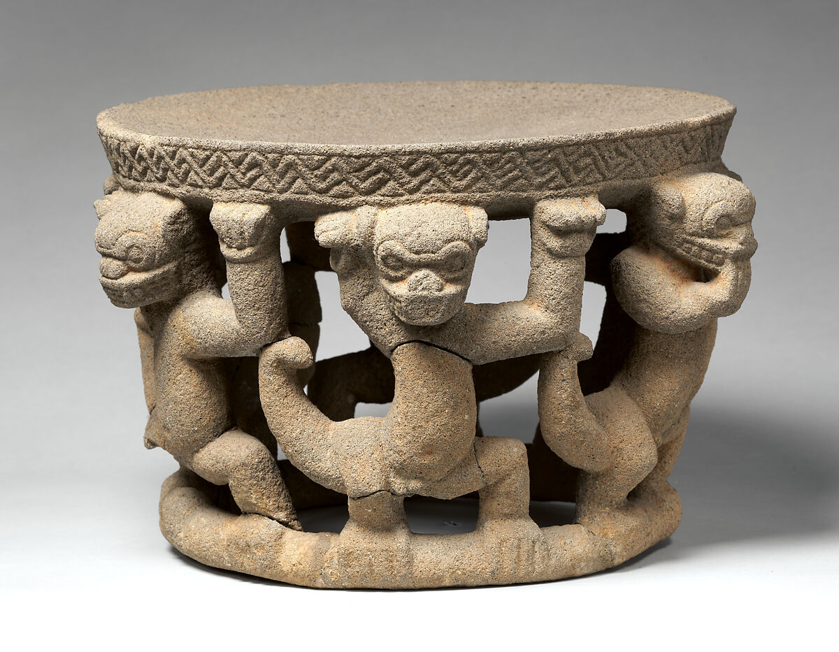 Ceremonial Metate, Stone, Atlantic Watershed