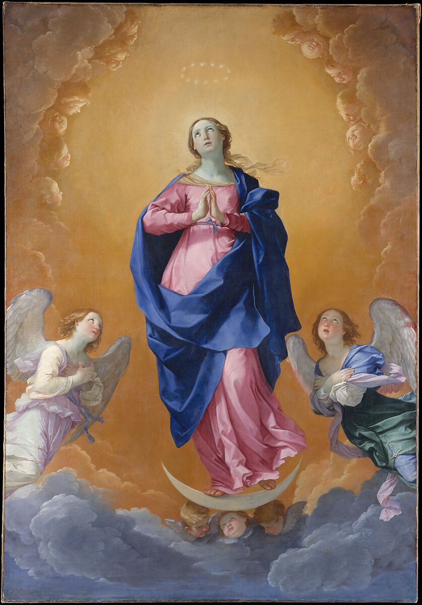 The Immaculate Conception, Guido Reni  Italian, Oil on canvas
