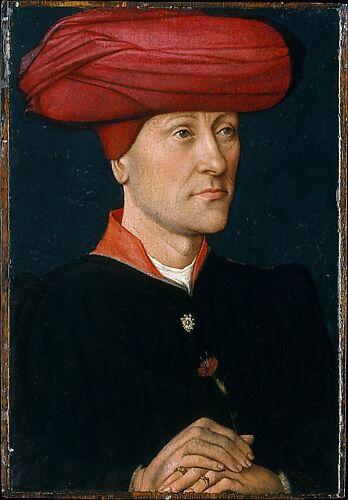 Portrait of a Man in a Chaperon