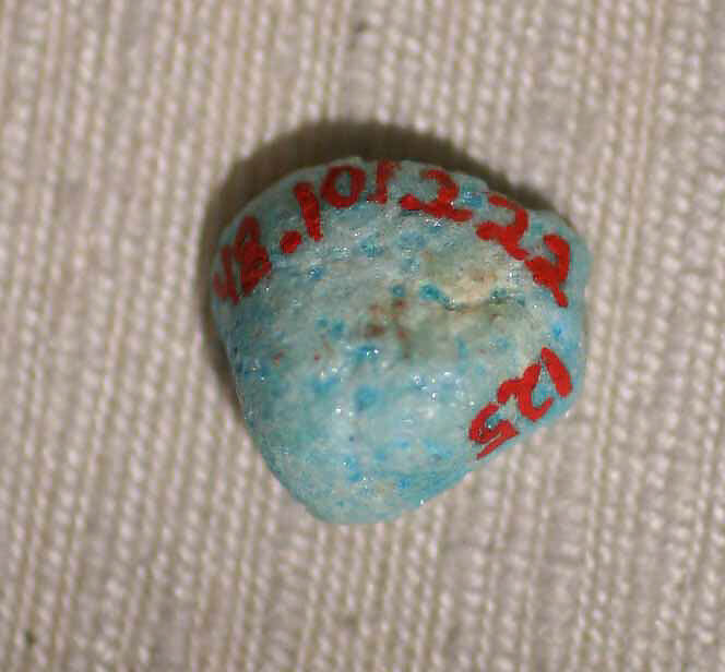 Beads, Earthenware; glazed 