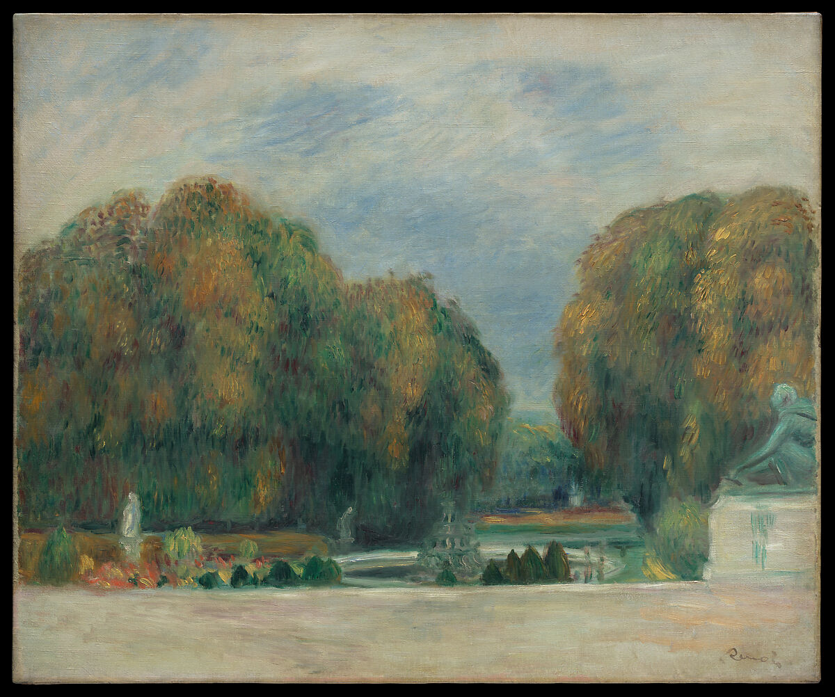 Versailles, Auguste Renoir (French, Limoges 1841–1919 Cagnes-sur-Mer), Oil on canvas 