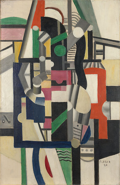 Mechanical Elements, Fernand Léger  French, Oil on canvas
