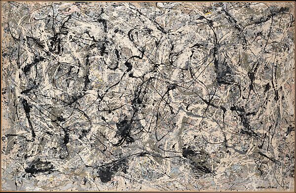Number 28, 1950, Jackson Pollock  American, Enamel on canvas