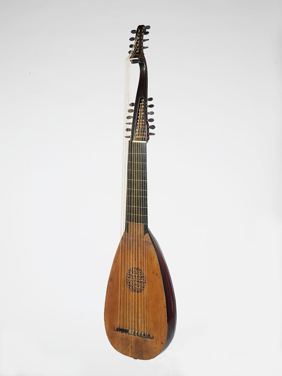 Lute, Pietro Railich  German, active Italy, Spruce, snakewood, ebony, Italian