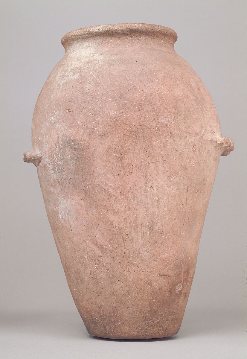 Wavy-handled jar, Pottery 