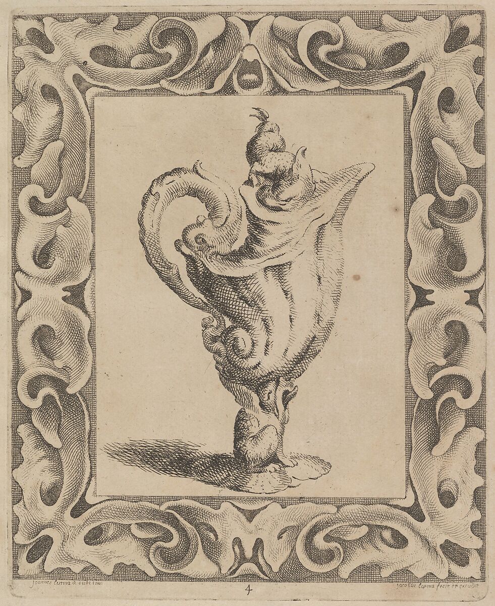 Festivitates Aurifabris (...) / Verscheide Snakeryen dienstich voor Goutsmits, Beelthouwers, Steenhouwers, en alle die de const beminnen (Plate 4), Johannes Lutma the Elder  Dutch, Etching and engraving