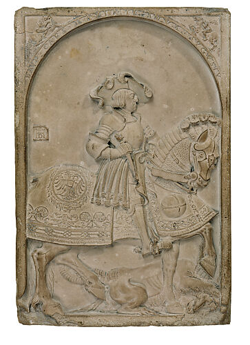 Maximilian I on Horseback in the Guise of Saint George