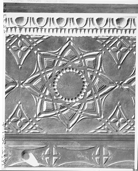 Staircase from Chicago Stock Exchange Building, Chicago, Louis Henry Sullivan  American, Cast iron, electroplate copper finish, mahogany railing, American