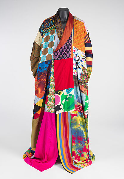 Robe, Todd Oldham  American, silk, cotton, synthetic, American